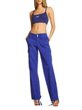 GIA Diamond Embroidered Ribbed Top