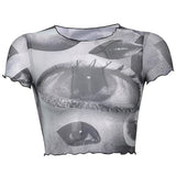 Mesh Eyes Top