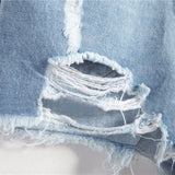 High Waist Denim Shorts