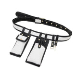 Double Leather Crossbody Bags