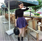 Slim Soft Elastic Turtleneck Crop Top