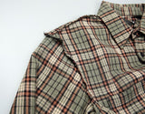 Plaid Long Sleeve Flannel Shirt