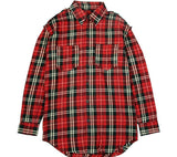 Plaid Long Sleeve Flannel Shirt