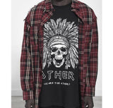 Plaid Long Sleeve Flannel Shirt