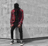 Plaid Long Sleeve Flannel Shirt