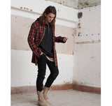 Plaid Long Sleeve Flannel Shirt