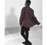 Plaid Long Sleeve Flannel Shirt