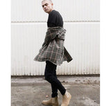 Plaid Long Sleeve Flannel Shirt