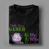 "Yeah I'm A Gamer" Garfield Tee
