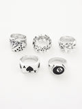 8 Ball Poker Ring Set