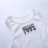 Temptation Vacation 1994 Ribbed Top