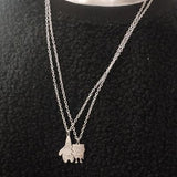 Spongebob Patrick Friendship Necklace