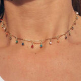 Rainbow Bead Necklace
