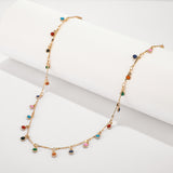 Rainbow Bead Necklace