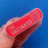 I'm Vaccinated Pin