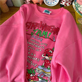 Strawberry Jam Pullover Sweater