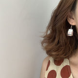 Milk Box Earrings