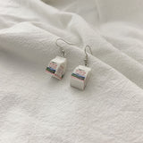 Milk Box Earrings