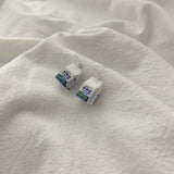 Milk Box Earrings