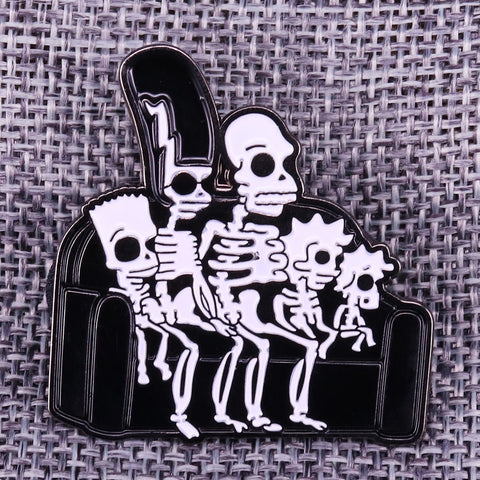 Dead Simpsons Pin