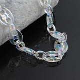 Iridescent Gucci Link Chain