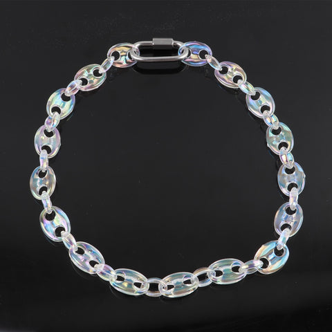 Iridescent Gucci Link Chain
