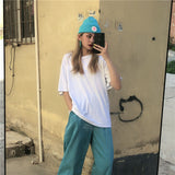 Teal Blue Corduroy Wide Leg Pants