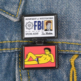 FBI Simpson Pin