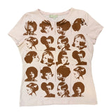 Vintage Women Crop Tee