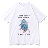 "I Don't Want To Cook Anymore" Tee