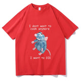 "I Don't Want To Cook Anymore" Tee