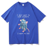 "I Don't Want To Cook Anymore" Tee