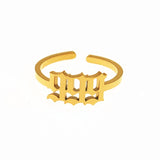 Lucky Angel Number Rings