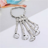 5 Finger Skeleton Ring