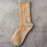 Chrome Cross Socks