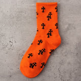 Chrome Cross Socks