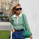 Hounds Tooth Polo Tee