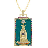 Diamond Tarot Card Necklaces
