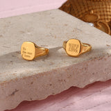 Engraved Rings