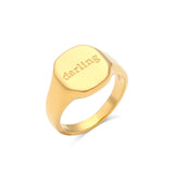 Engraved Rings