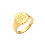 Engraved Rings
