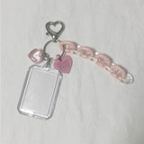 Heart Photo Keychain