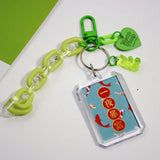 Heart Photo Keychain