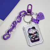 Heart Photo Keychain