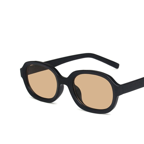 Unisex Oval Tinted Glasses