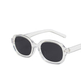Unisex Oval Tinted Glasses