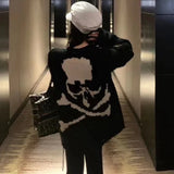 Knitted Skull Sweater