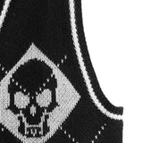 Skull Knit Vest