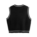 Skull Knit Vest