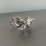 Throned Heart Ring